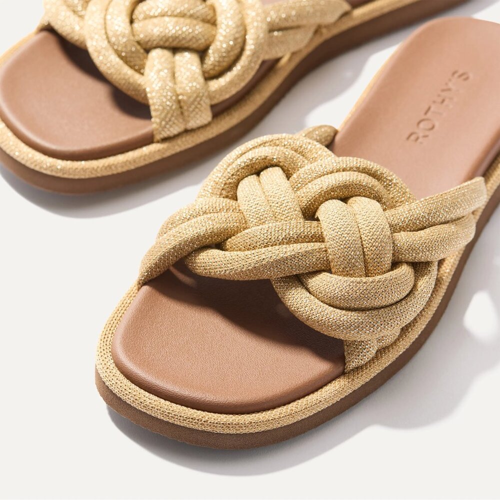 Rothy's Summer Sandal Golden Sun - Women's Size 6, EU 36 - Picture 2 of 6